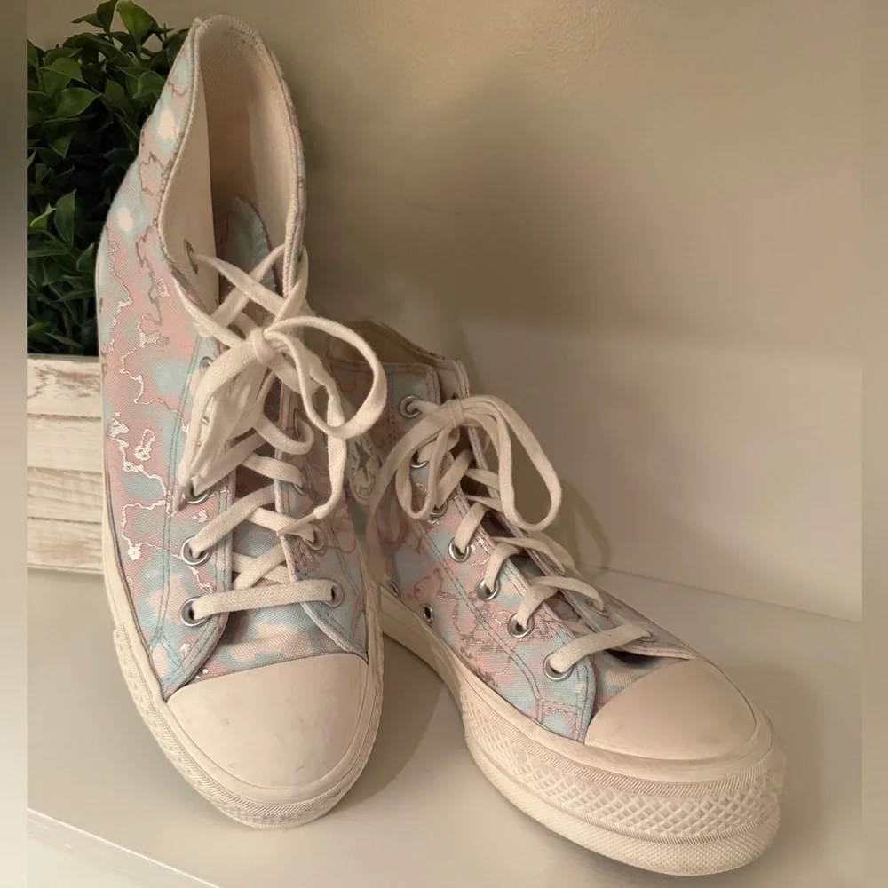 Converse Chuck Taylor All Star Lift Platform Marble Women’s Sneaker  Size 7.5